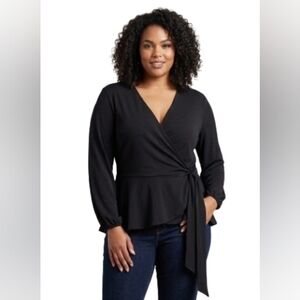 Eloquii Wrap Top